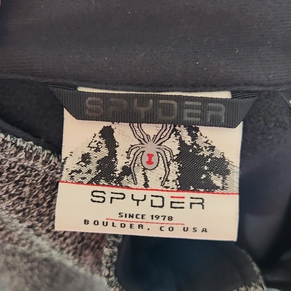 Spyder Men's Half Zip Sweater Gait Knit Pullover Jacket